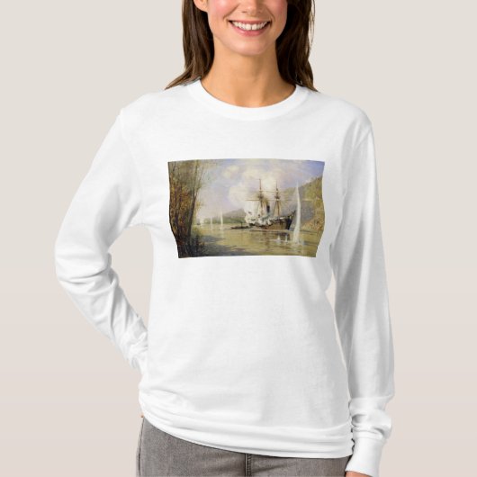 T-shirt Le destroyer russe 'Shutka (Devant)