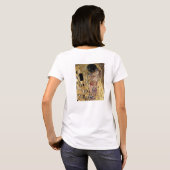 T-shirt Le détail du baiser de Gustav Klimt (vers 1908) (Dos entier)