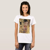 T-shirt Le détail du baiser de Gustav Klimt (vers 1908) (Devant entier)