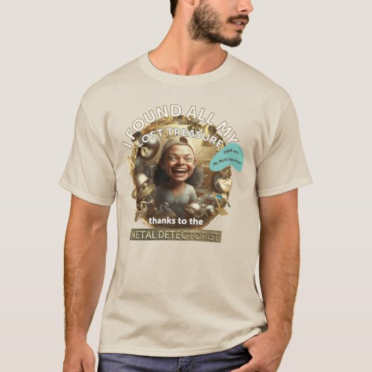 T-shirt Le Détectoriste des métaux 03 (Devant)