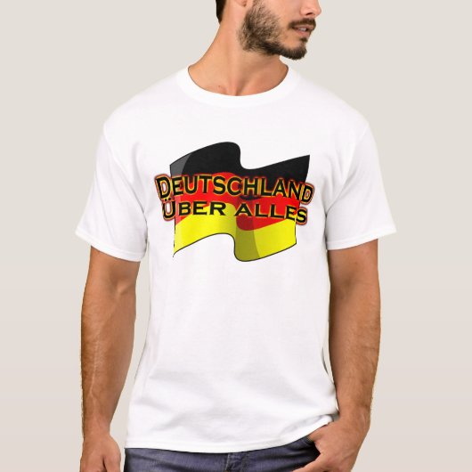 T-shirt Le Deutschland Über Alles (Devant)