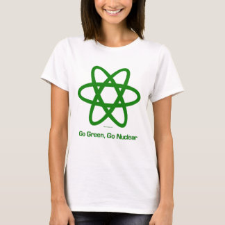 T-shirt Le devenez écolo, disparaissent nucléaire