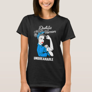T-SHIRT LE DIABÈTE GUERRIÈRE UNE CONSCIENCE IMPORTANTE DU