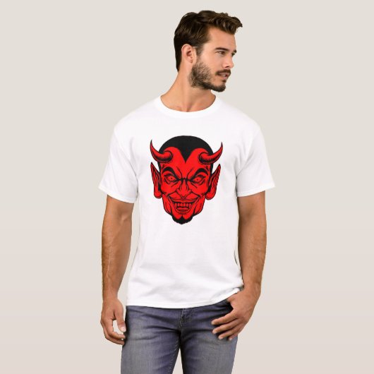 T-shirt Le diable art (Devant entier)