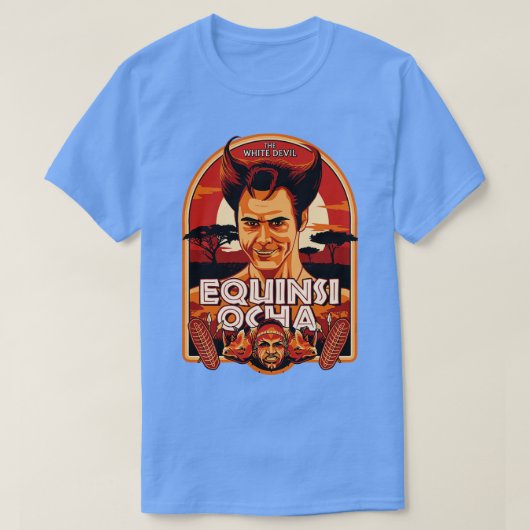 T-shirt Le diable blanc (Design devant)