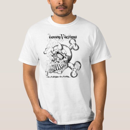 T-shirt Le diable dans les détails (Devant)