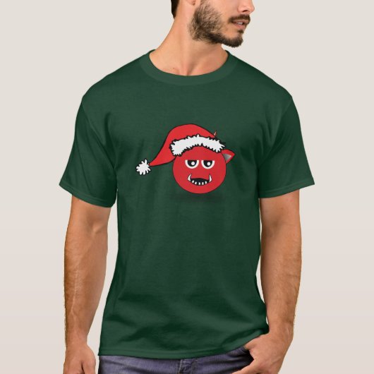 T-shirt Le diable de Noël (Devant)