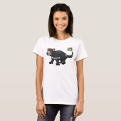 T-shirt Le diable de Tasmanie (Devant entier)
