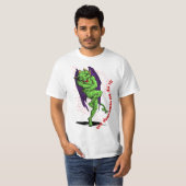 T-shirt Le diable m'a fait faire ça ! (Devant entier)