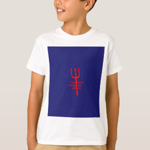T-shirt Le Diable M'A Fait Le Faire