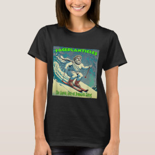 T-shirt Le dieu grec du ski de descente et des chutes sur 