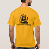 T-shirt Le dilemme du penseur profond (Dos)