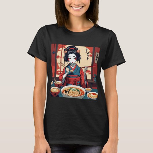 T-shirt Le dîner du Geisha (Devant)