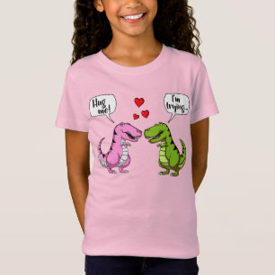 T-Shirt Le dinosaure de T-Rex m'étreignent plaisanterie