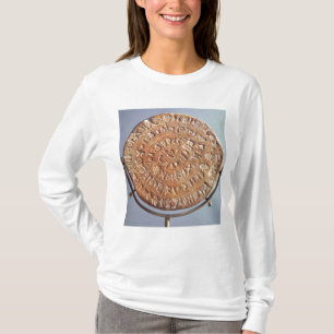 T-shirt Le disque de Phaistos, avec l'importance inconnue