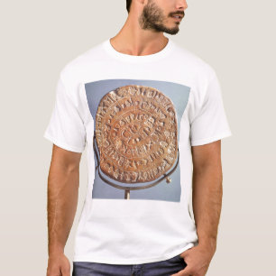 T-shirt Le disque de Phaistos, avec l'importance inconnue