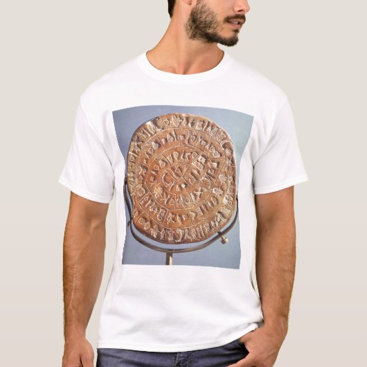 T-shirt Le disque de Phaistos, avec l'importance inconnue (Devant)