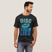 T-shirt Le Disque N'A Jamais Mensé Frisbee Ultimate (Devant entier)