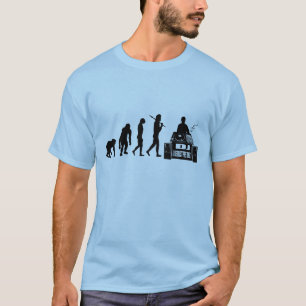 T-shirt LE DJ - Club de musique du vinyle de MC de jockey