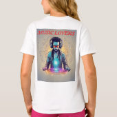 T-shirt 🎧 🌠 Le DJ des Fréquences Entangles 🌌 🎶 (Dos)