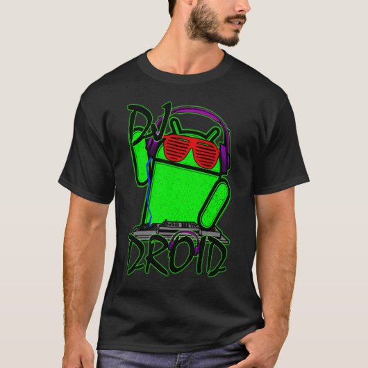 T-shirt Le DJ Droid (Devant)