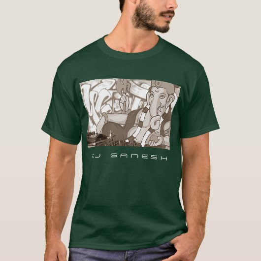 T-SHIRT LE DJ GANESH (Devant)