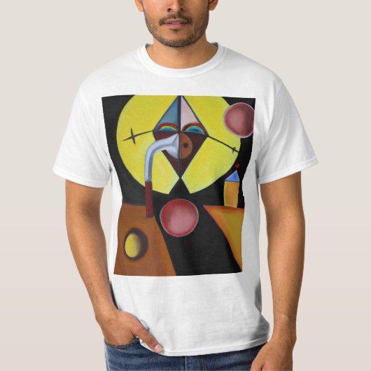 T-shirt Le docteur de la peste - Peinture à l'huile (Devant)