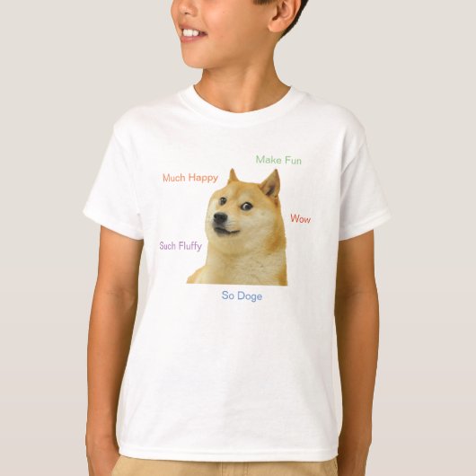 T-shirt Le doge badine la pièce en t (Devant)