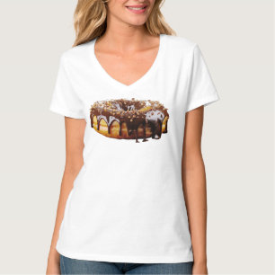 T-shirt Le donut décadent de SlipperyJoe's recouvert d'une