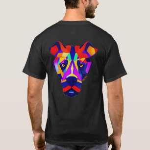 T-shirt le dos d'un homme en chemise noire de Alexander's