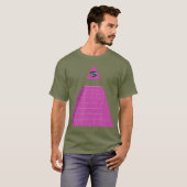 T-shirt Le Drag Illuminati Conspiration - Drôle Glissant L (Devant entier)