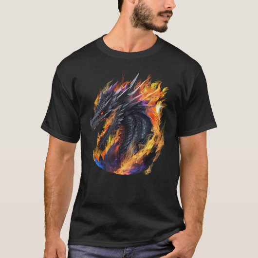 T-shirt Le Dragon (Devant)
