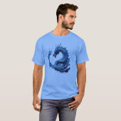 T-shirt Le Dragon Bleu (Devant entier)