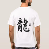 T-shirt Le dragon de Mel (Dos)