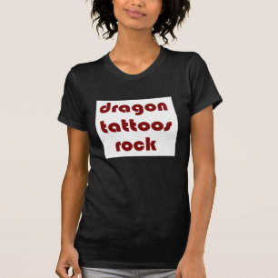 T-shirt le dragon tatoue la roche