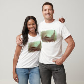 T-shirt Le drakkar de Gokstad (bois) (Unisexe)