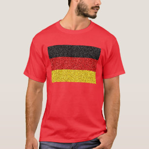 T-shirt le drapeau allemand deutsch Quatar original 2022