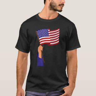 T-shirt Le drapeau américain 4 juillet patriotisme