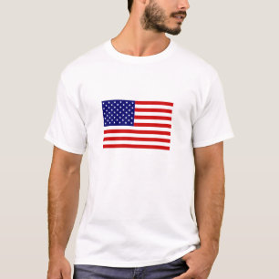 T-shirt Le drapeau américain, étoile a orné la bannière de