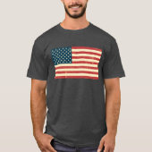 T-shirt Le drapeau américain s'est fané (Devant)