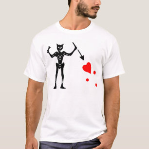 T-shirt Le drapeau authentique de Blackbeard