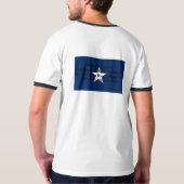 T-shirt Le drapeau bleu mignon (Dos)