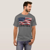 T-shirt Le drapeau de fierté original (Devant entier)