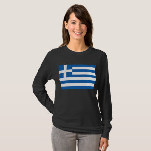 T-shirt Le drapeau de Grèce