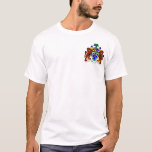 T-shirt Le drapeau de la Gambie
