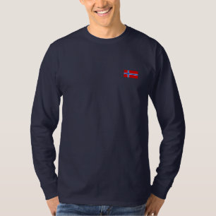 T-shirt Le drapeau de la Norvège