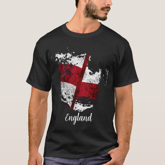 T-shirt le drapeau de l'Angleterre (Devant)
