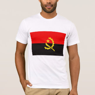 T-shirt Le drapeau de l'Angola