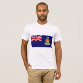 T-shirt Le drapeau de l'Île Caïman (Devant entier)