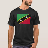 Le drapeau de St Kitts et Niévès